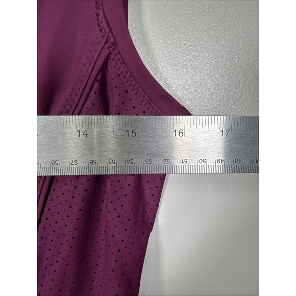 Athleta Pacifica II Tank Rashguard Women's XS Jazzy Purple Swim UPF 50 Beach - Picture 7 of 7